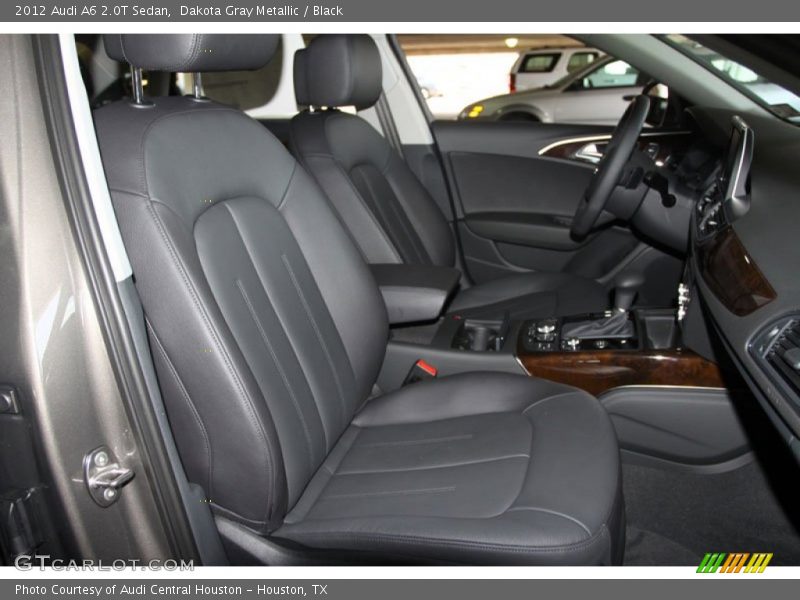 Dakota Gray Metallic / Black 2012 Audi A6 2.0T Sedan