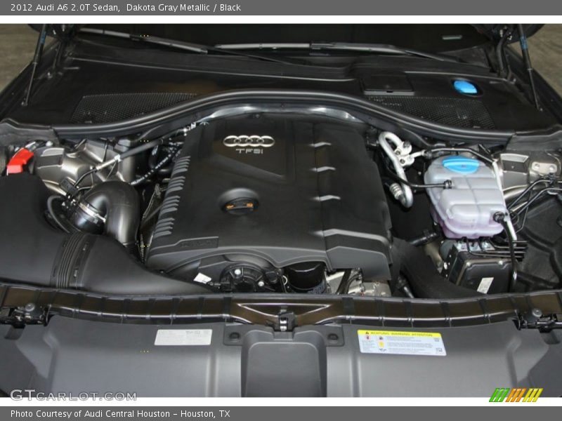 Dakota Gray Metallic / Black 2012 Audi A6 2.0T Sedan