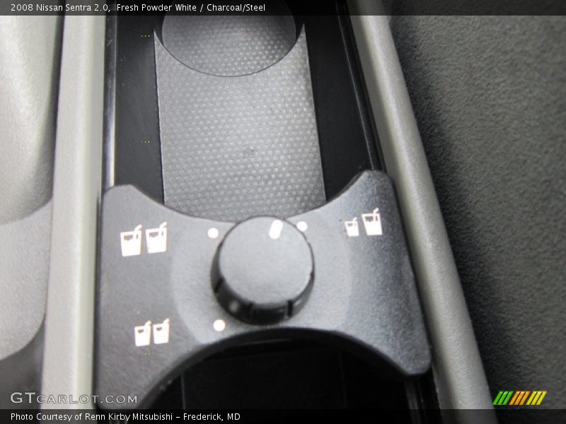 Fresh Powder White / Charcoal/Steel 2008 Nissan Sentra 2.0