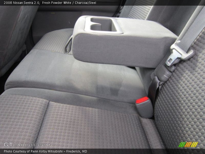 Fresh Powder White / Charcoal/Steel 2008 Nissan Sentra 2.0