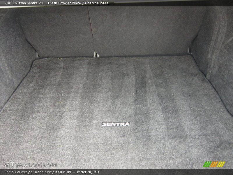 Fresh Powder White / Charcoal/Steel 2008 Nissan Sentra 2.0