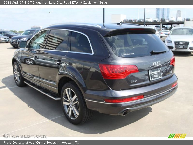 Lava Gray Pearl Effect / Cardamom Beige 2012 Audi Q7 3.0 TDI quattro