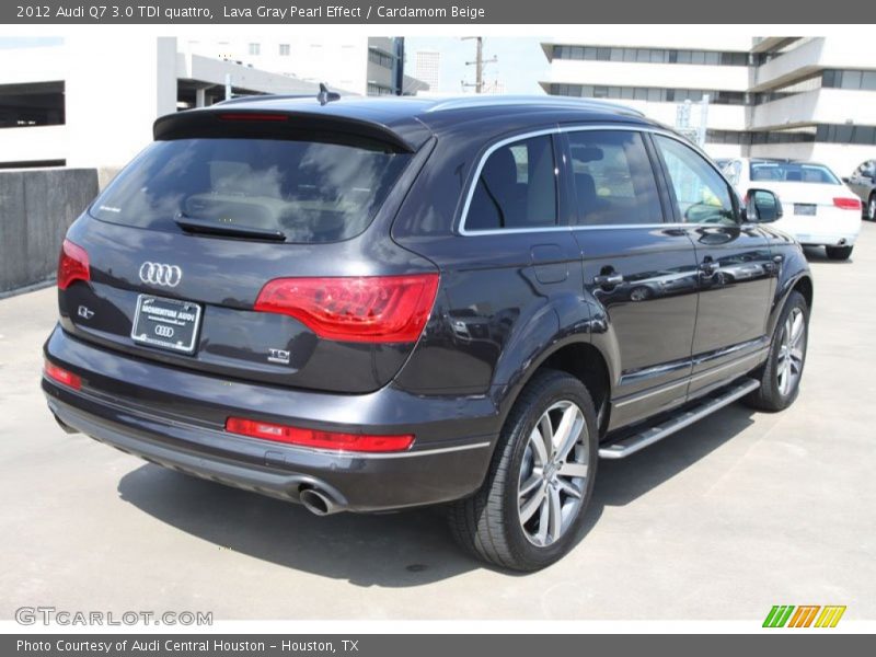 Lava Gray Pearl Effect / Cardamom Beige 2012 Audi Q7 3.0 TDI quattro