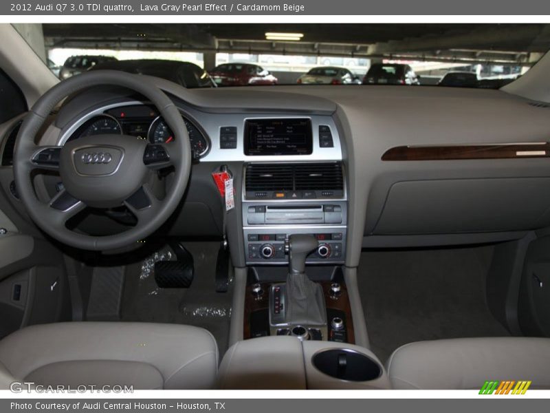 Lava Gray Pearl Effect / Cardamom Beige 2012 Audi Q7 3.0 TDI quattro