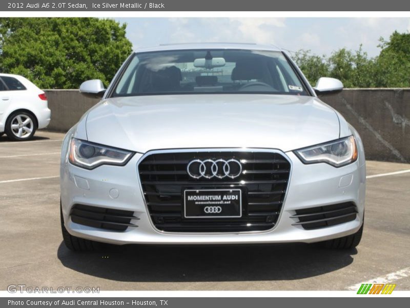 Ice Silver Metallic / Black 2012 Audi A6 2.0T Sedan