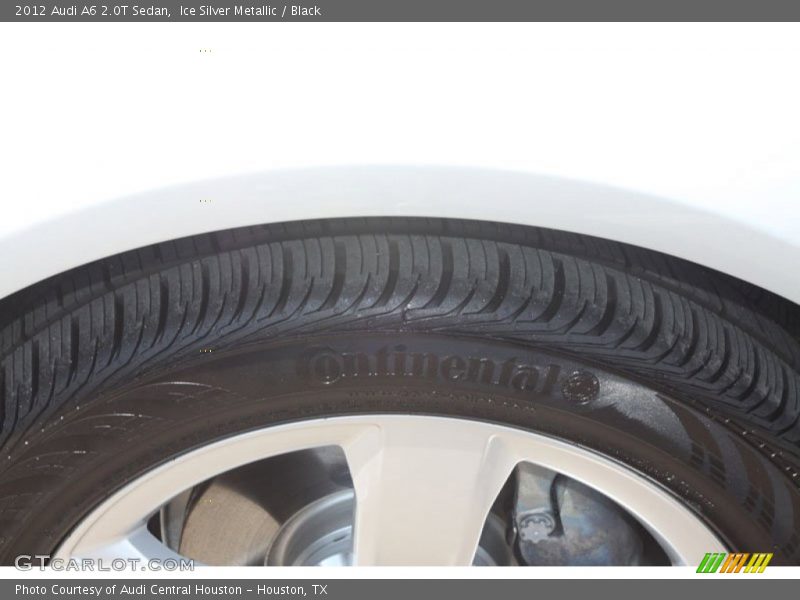 Ice Silver Metallic / Black 2012 Audi A6 2.0T Sedan
