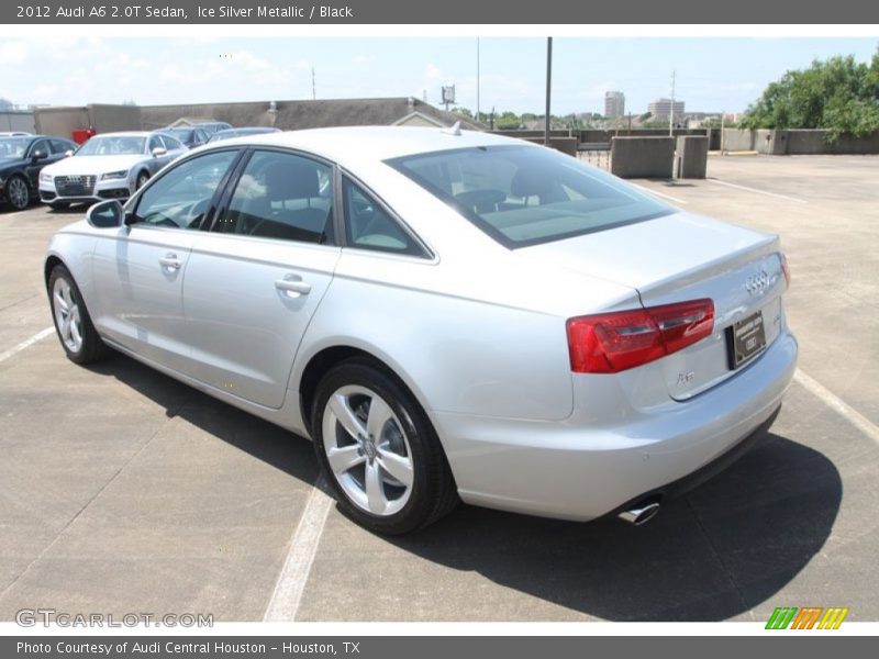 Ice Silver Metallic / Black 2012 Audi A6 2.0T Sedan