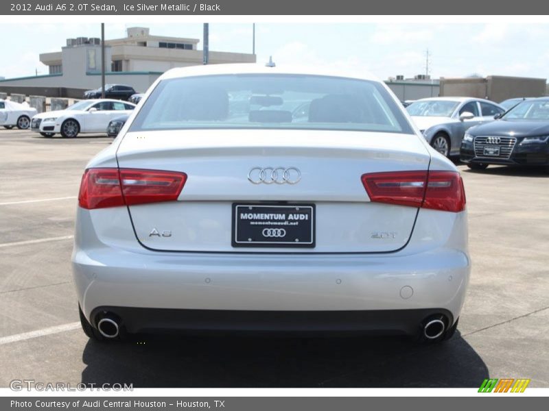 Ice Silver Metallic / Black 2012 Audi A6 2.0T Sedan