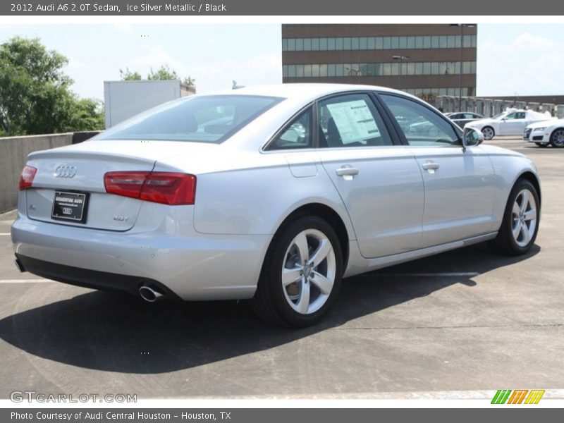 Ice Silver Metallic / Black 2012 Audi A6 2.0T Sedan