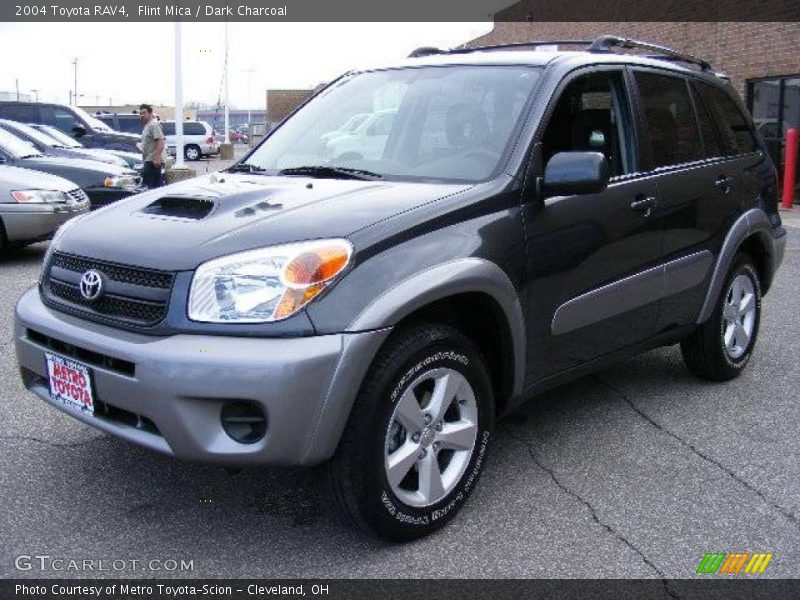 Flint Mica / Dark Charcoal 2004 Toyota RAV4