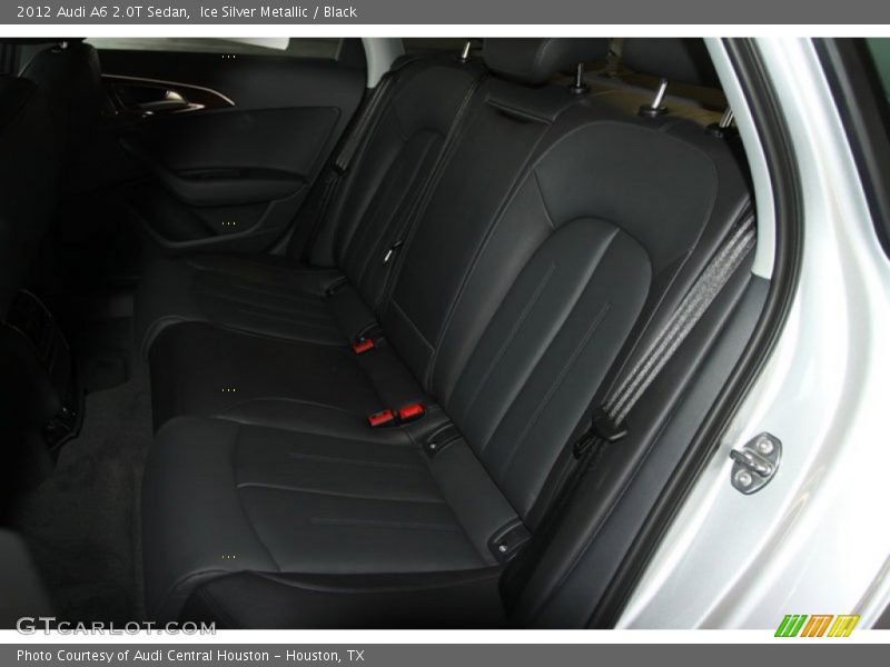 Ice Silver Metallic / Black 2012 Audi A6 2.0T Sedan
