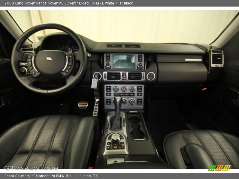 Alaska White / Jet Black 2008 Land Rover Range Rover V8 Supercharged