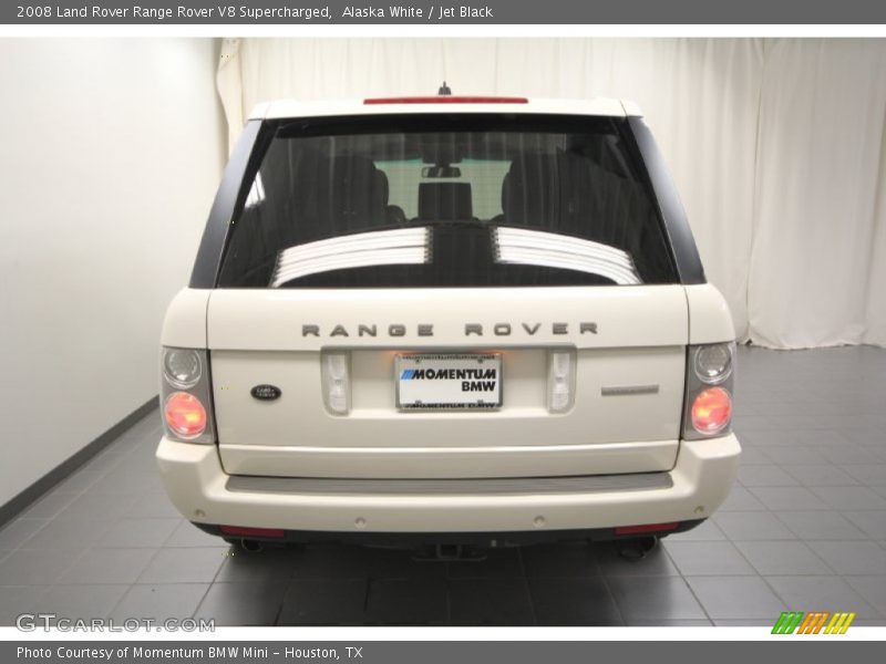 Alaska White / Jet Black 2008 Land Rover Range Rover V8 Supercharged