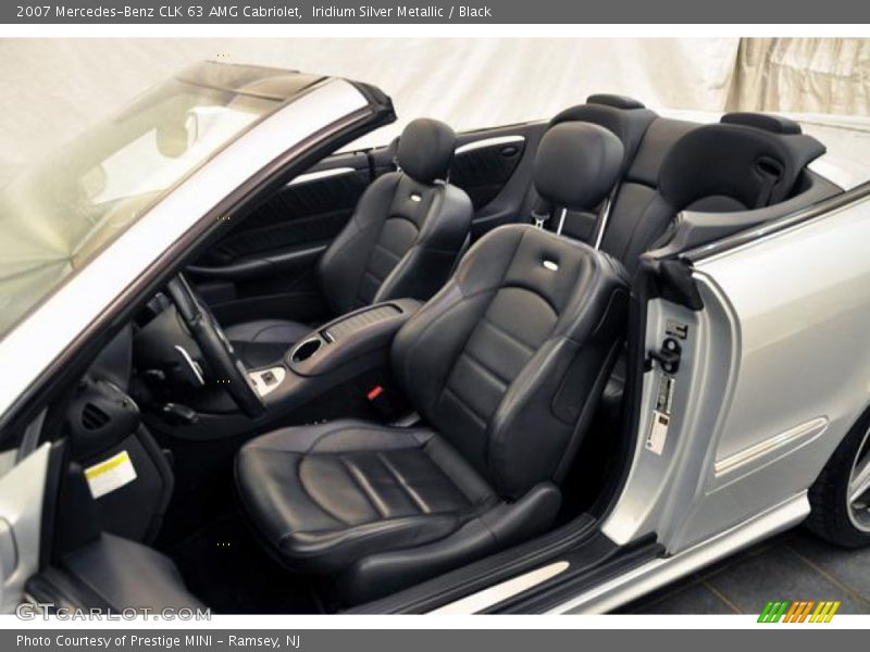  2007 CLK 63 AMG Cabriolet Black Interior