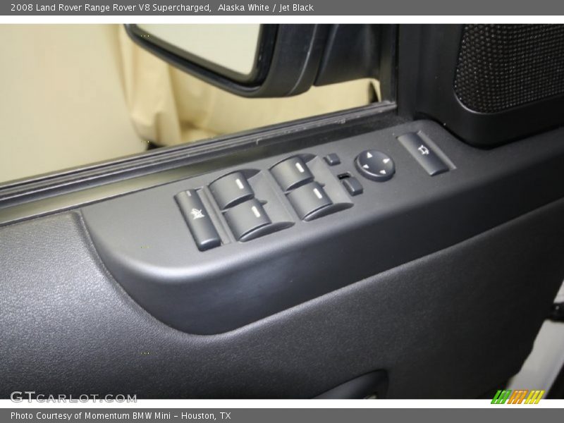 Alaska White / Jet Black 2008 Land Rover Range Rover V8 Supercharged