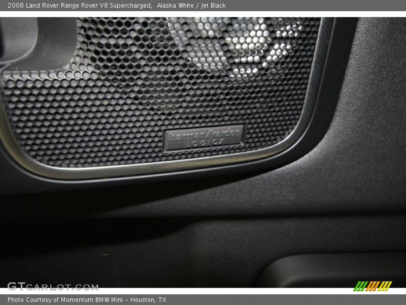 Alaska White / Jet Black 2008 Land Rover Range Rover V8 Supercharged