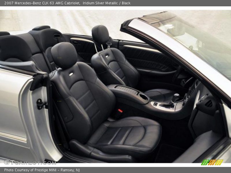 Front Seat of 2007 CLK 63 AMG Cabriolet