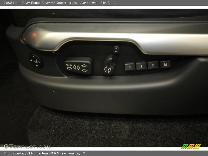 Alaska White / Jet Black 2008 Land Rover Range Rover V8 Supercharged