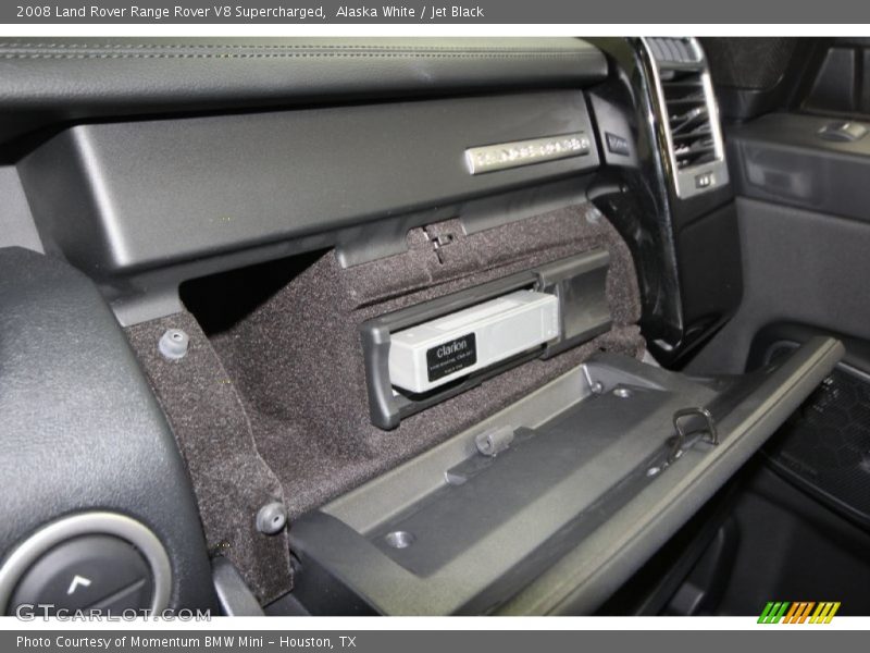 Alaska White / Jet Black 2008 Land Rover Range Rover V8 Supercharged