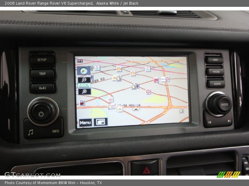 Navigation of 2008 Range Rover V8 Supercharged