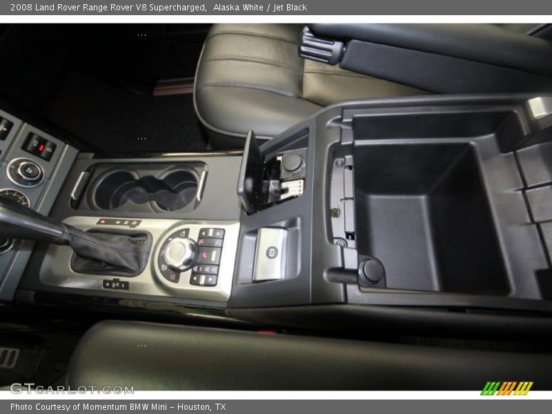 Alaska White / Jet Black 2008 Land Rover Range Rover V8 Supercharged