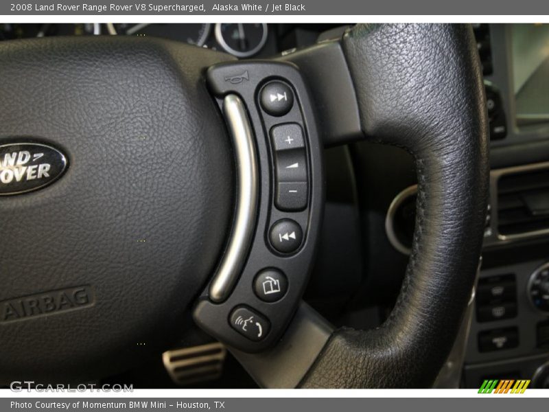 Controls of 2008 Range Rover V8 Supercharged