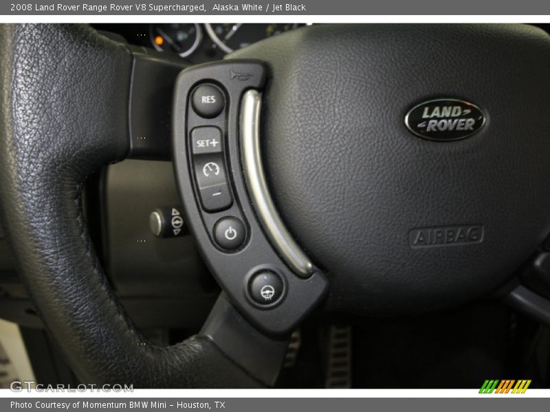 Controls of 2008 Range Rover V8 Supercharged