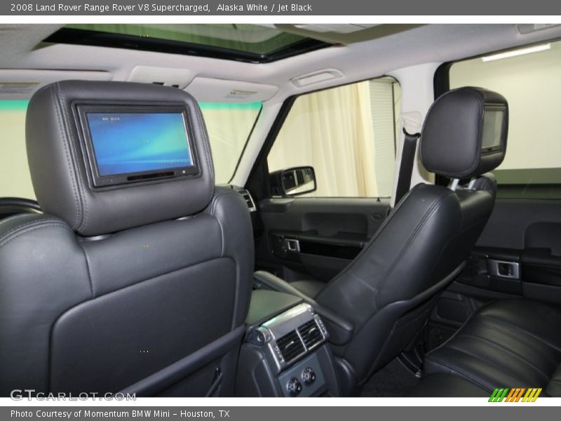 Alaska White / Jet Black 2008 Land Rover Range Rover V8 Supercharged