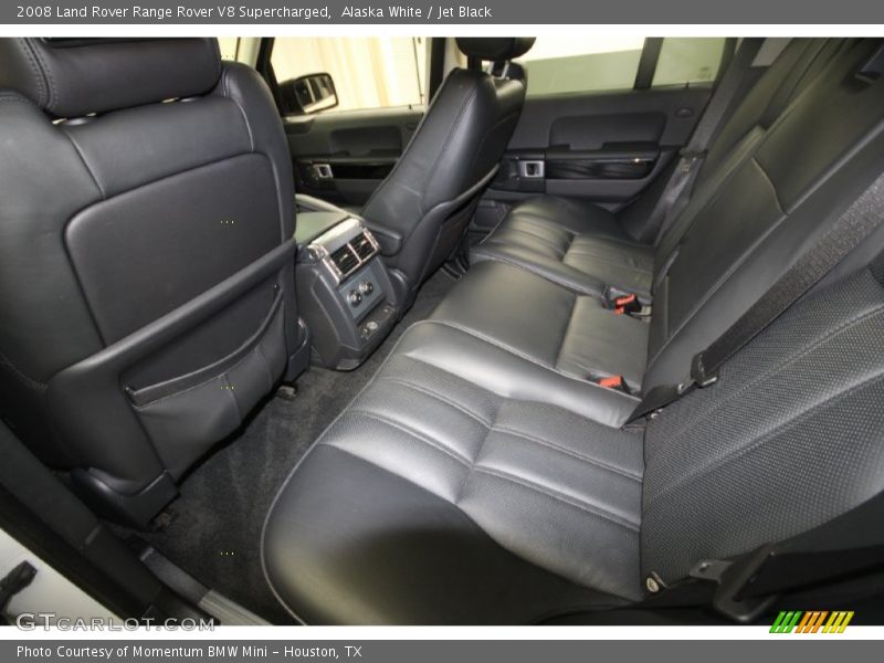 Alaska White / Jet Black 2008 Land Rover Range Rover V8 Supercharged