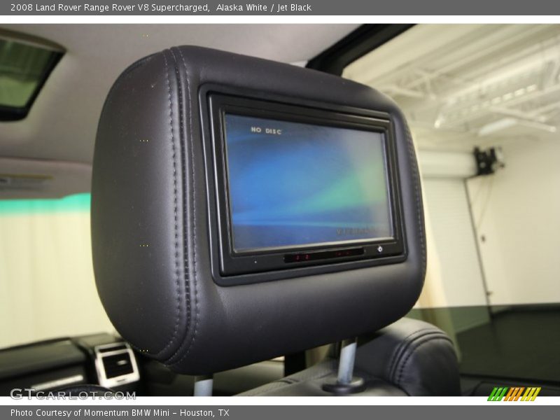 Alaska White / Jet Black 2008 Land Rover Range Rover V8 Supercharged