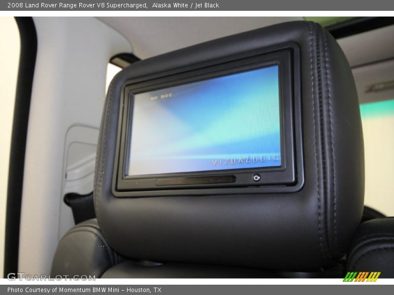 Alaska White / Jet Black 2008 Land Rover Range Rover V8 Supercharged