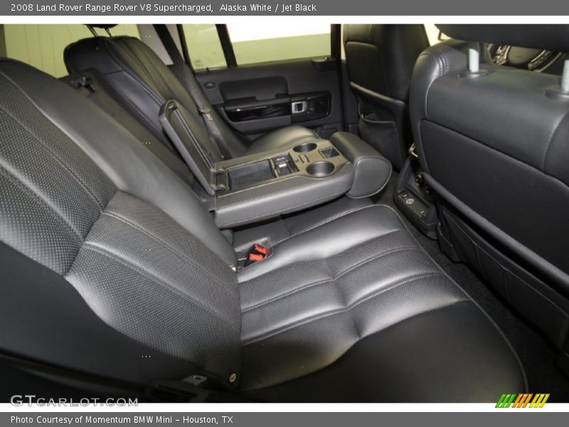 Alaska White / Jet Black 2008 Land Rover Range Rover V8 Supercharged