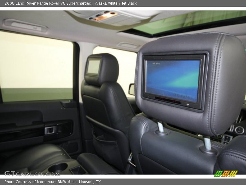 Alaska White / Jet Black 2008 Land Rover Range Rover V8 Supercharged