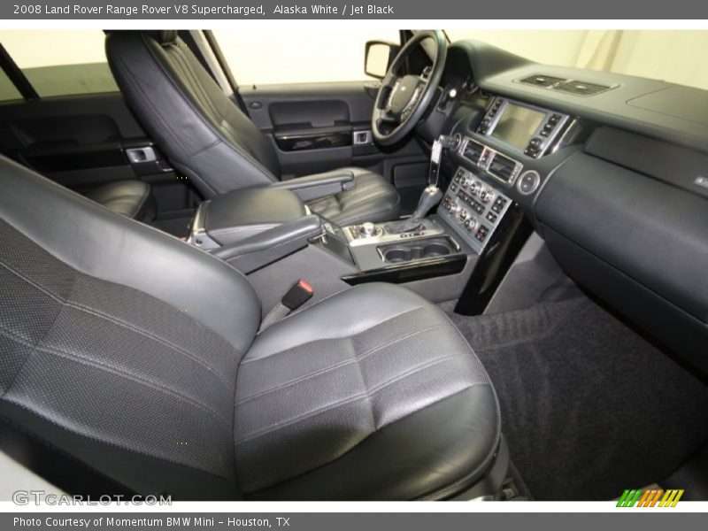 Alaska White / Jet Black 2008 Land Rover Range Rover V8 Supercharged