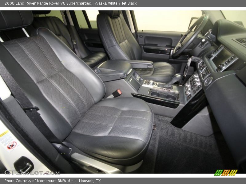  2008 Range Rover V8 Supercharged Jet Black Interior