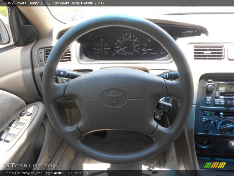 Cashmere Beige Metallic / Oak 1999 Toyota Camry LE V6