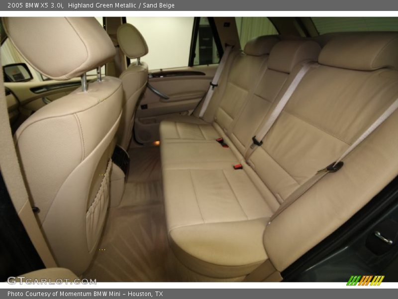 Highland Green Metallic / Sand Beige 2005 BMW X5 3.0i