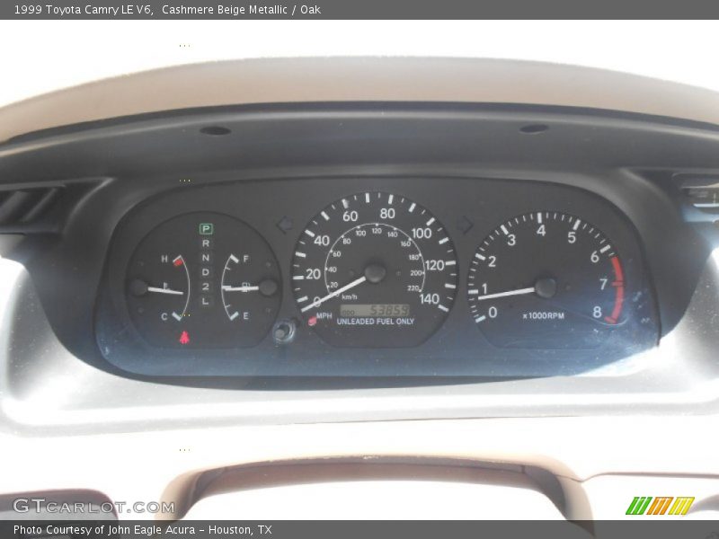  1999 Camry LE V6 LE V6 Gauges