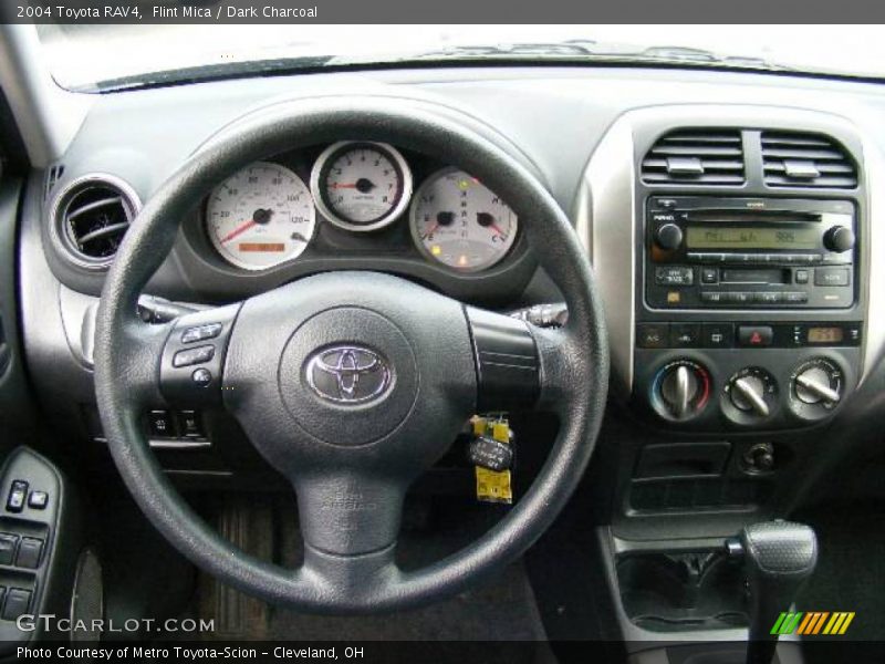 Flint Mica / Dark Charcoal 2004 Toyota RAV4