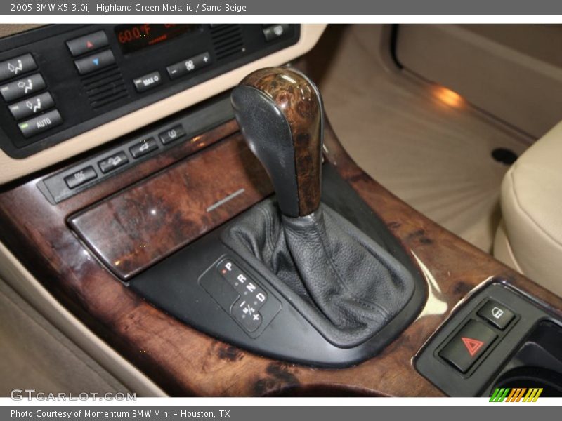Highland Green Metallic / Sand Beige 2005 BMW X5 3.0i