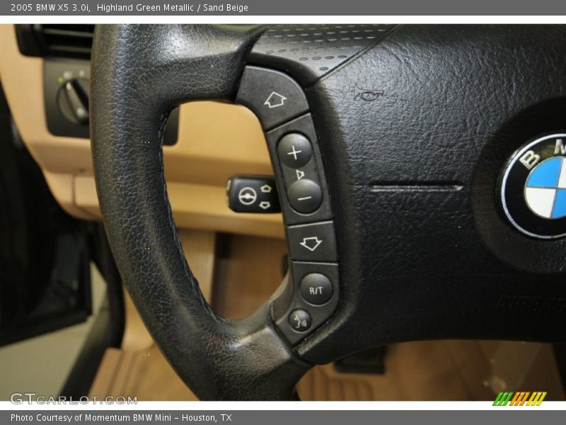 Highland Green Metallic / Sand Beige 2005 BMW X5 3.0i