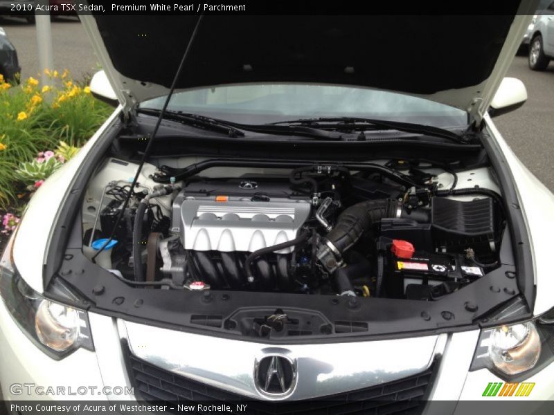 Premium White Pearl / Parchment 2010 Acura TSX Sedan