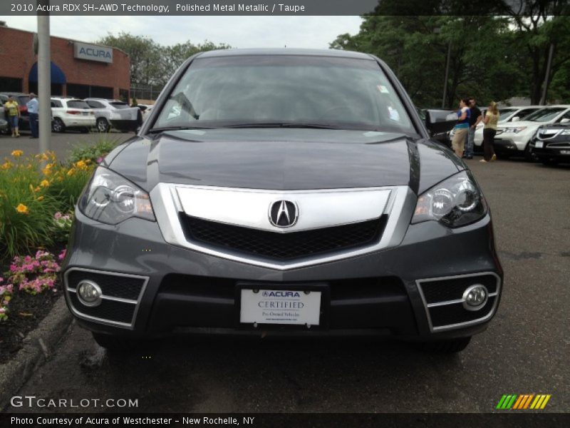 Polished Metal Metallic / Taupe 2010 Acura RDX SH-AWD Technology
