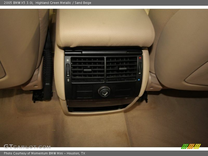Highland Green Metallic / Sand Beige 2005 BMW X5 3.0i