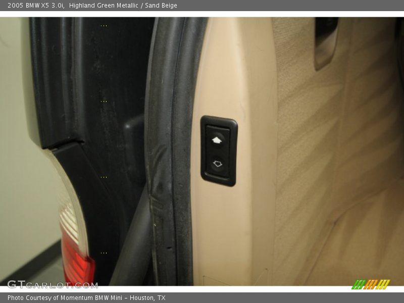 Highland Green Metallic / Sand Beige 2005 BMW X5 3.0i