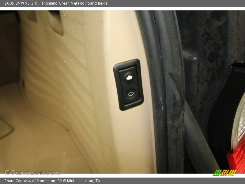 Highland Green Metallic / Sand Beige 2005 BMW X5 3.0i
