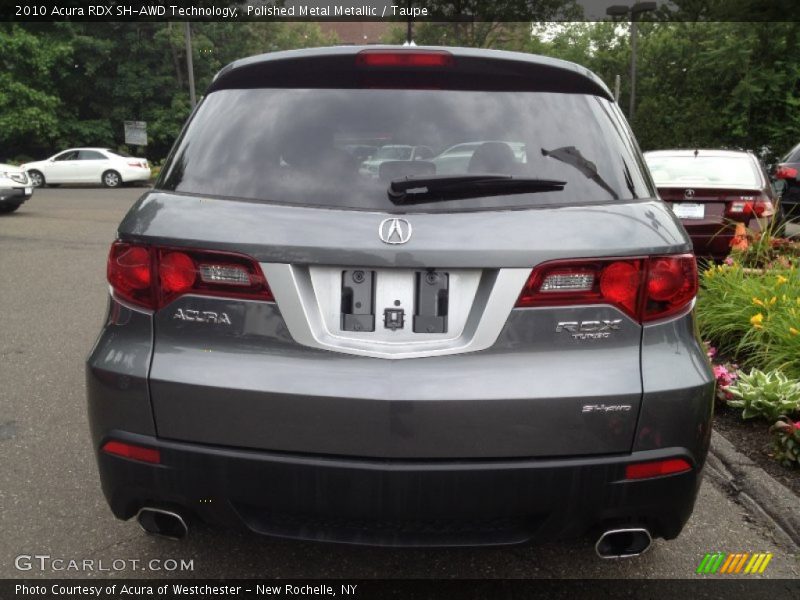 Polished Metal Metallic / Taupe 2010 Acura RDX SH-AWD Technology