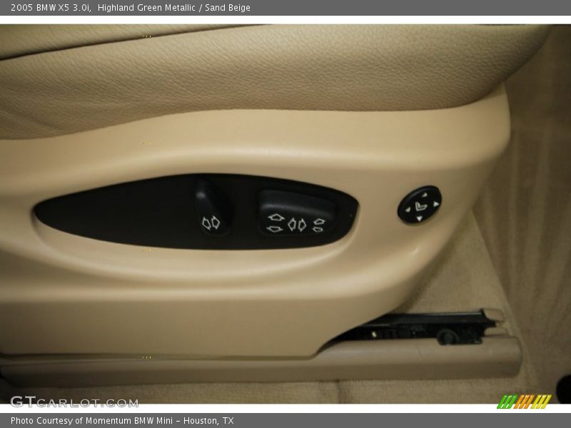 Highland Green Metallic / Sand Beige 2005 BMW X5 3.0i