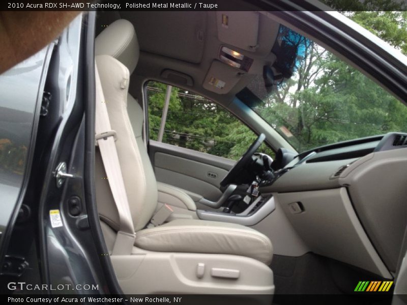 Polished Metal Metallic / Taupe 2010 Acura RDX SH-AWD Technology