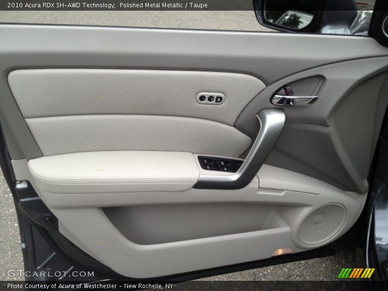 Polished Metal Metallic / Taupe 2010 Acura RDX SH-AWD Technology
